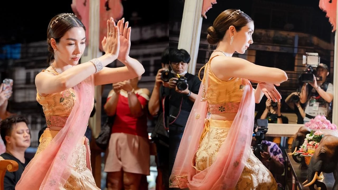 เปิดคลิป วุ้นเส้น องค์ลงรำถวายพระแม่ลักษมี สายมูตัวแม่ อธิษฐานขอพันล้าน (คลิป)